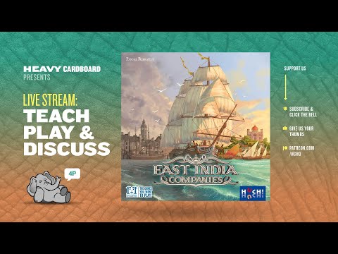 East India Companies - 4p Teaching, Play-through, & Roundtable by Heavy Cardboard