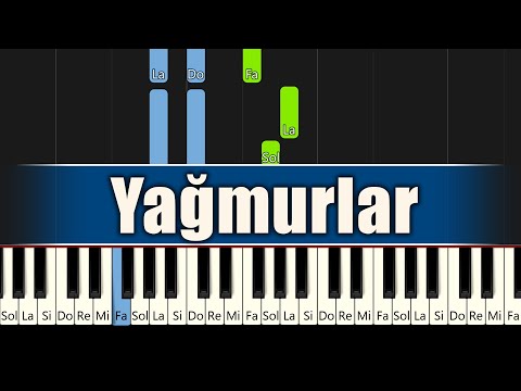 Şebnem Ferah - Yağmurlar - Kolay Piyano