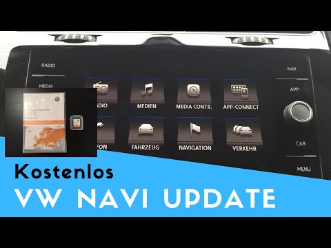 VW Navi Update 2023 | Kostenlos | Anleitung mit SD Karte für Discover Media & Pro