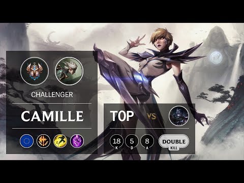 Camille Top vs Shen - EUW Challenger Patch 9.23