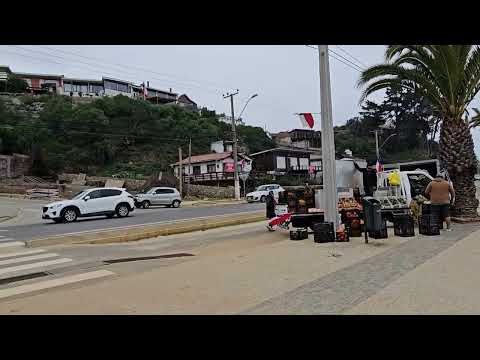 Asi es la caleta del Quisco, Region de Valparaiso - Chile