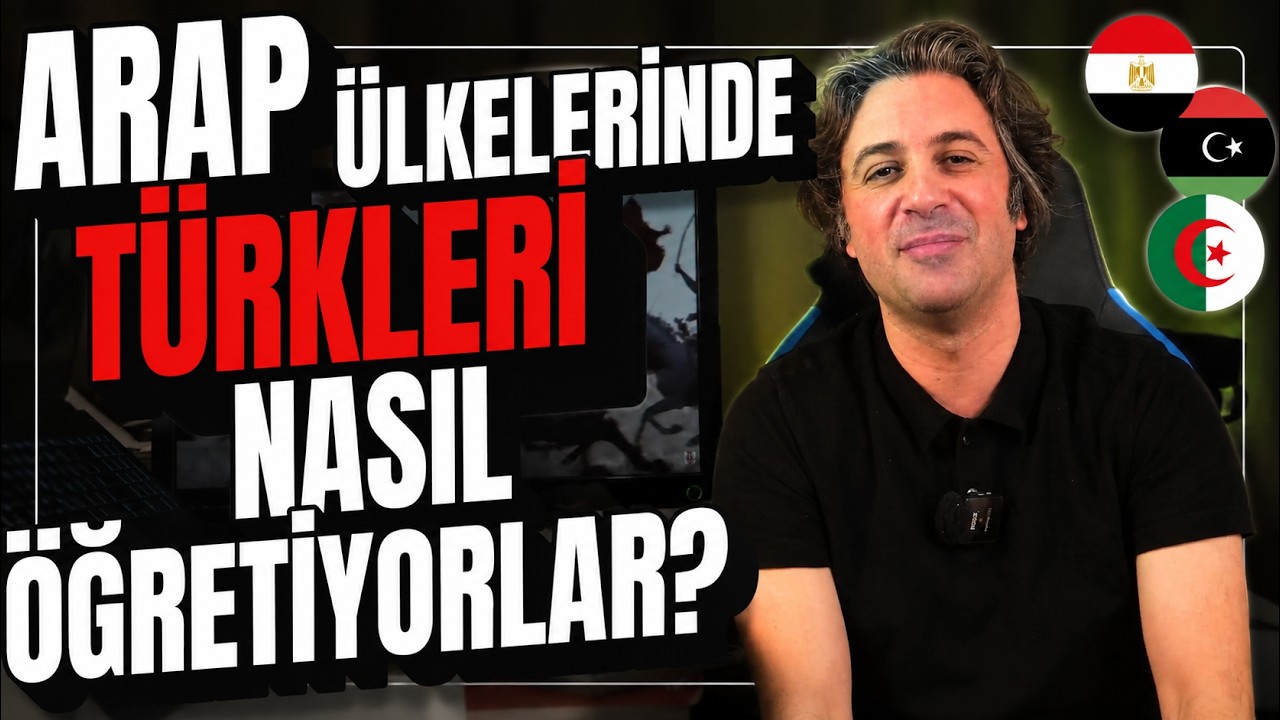 ARAP ÜLKELERİNDE "TÜRKLER" HAKKINDA NELER ÖĞRETİLİYOR? | Ders Kitaplarını İnceledim!