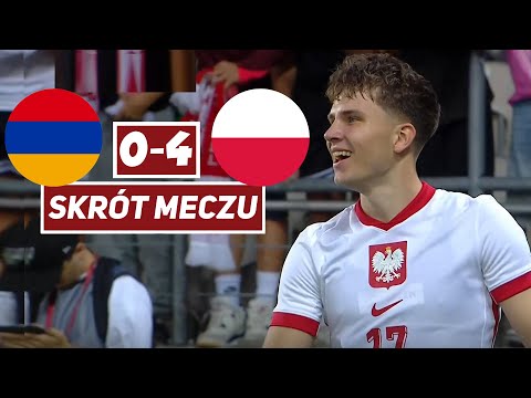 Armenia - Polska [0-4] skrót meczu | Pietuszewski show, pokaz siły ekipy Brzęczka | El. Euro U21