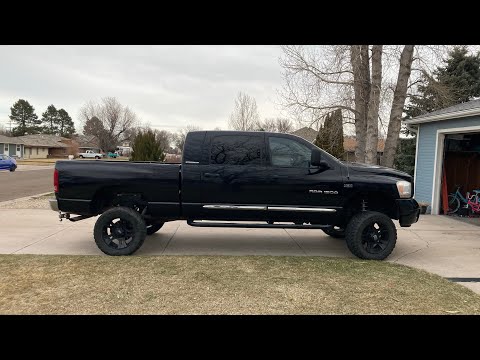 Rough Country 5” lift 2006 Dodge Ram Mega Cab 1500 Part 1