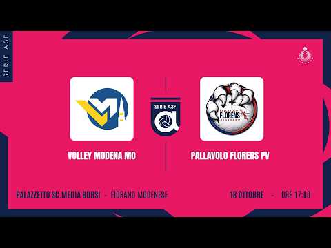 VOLLEY MODENA MO - PALLAVOLO FLORENS PV | 1A | A3F |