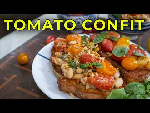 Slow-Roasted Tomatoes That Make Everything Taste Better | Easy Tomato Confit Recipe