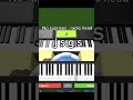 No suprises - Radio head | Roblox piano tutorial #roblox #tutorialpiano #piano #radiohead