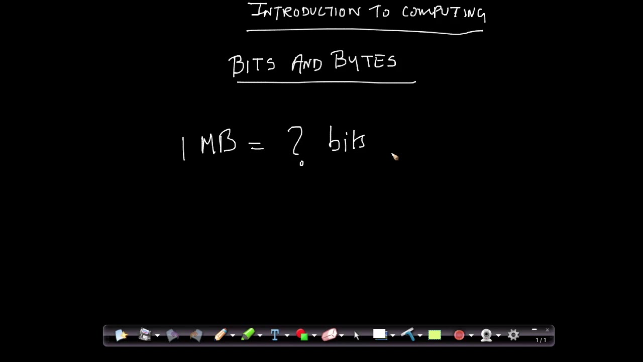 12. Bits n Bytes - CS101 Introduction to Computing