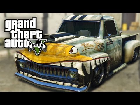 GTA 5 DLC - Benny's Slamvan Fully Customized in GTA 5 Online! - Lowriders Part 2 Car Customizations!