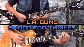 Как играть L.A. Guns - Shoot For Thrills. Разбор с табами.