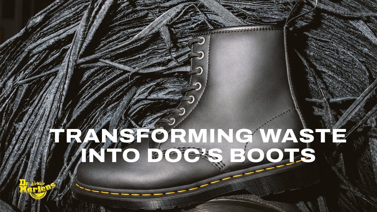 How We Turn Waste Into Our New Material Innovation Genix Nappa | Dr. Martens - YouTube