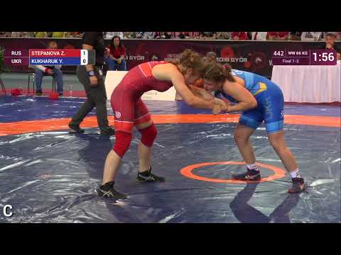GOLD WW - 66 kg: Z. STEPANOVA (RUS) v. Y. KUKHARUK (UKR)
