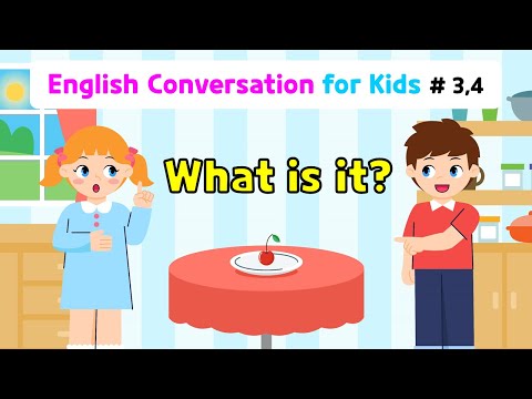Ch.3 Is it a banana? | Ch.4 What is it? | Basic English Conversation Practice for Kids