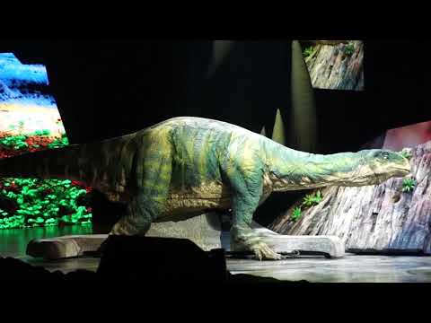 Walking with DINOSAURS Live Show T REX Triceratops O2 arena video Прогулки с Динозаврами Kids show