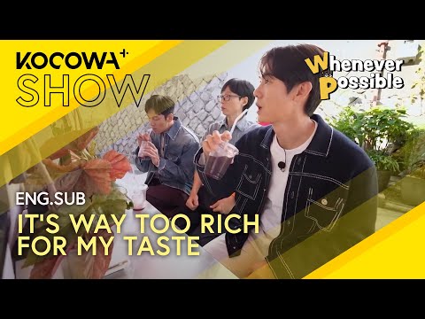 A Juice Date With Ji Chang Wook... So Refreshing! 🥤✨ | Whenever Possible EP12 | KOCOWA+