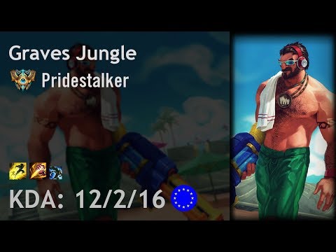 Graves Jungle vs Kayn - Pridestalker - EUW Challenger Patch 7.19
