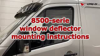 Ofuky oken/ Deflektory Scania 3-serie, art.8502