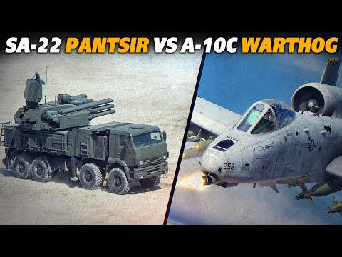 Sa-22 Pantsir Vs A-10C Warthog | The Best A-10 Simulator | Digital Combat Simulator | DCS |