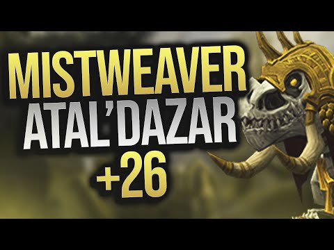 Mistweaver LIVE Commentary: +26 Atal'Dazar!