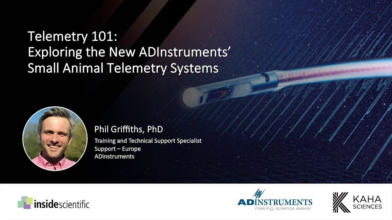 Telemetry 101: Exploring the New ADInstruments Small Animal Telemetry Systems