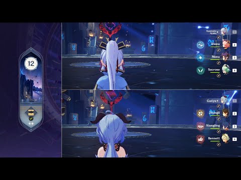 2.3 Spiral Abyss Floor 12 (Melt Ganyu/Freeze Ayaka) Full Run 9 Star Clear | Genshin Impact