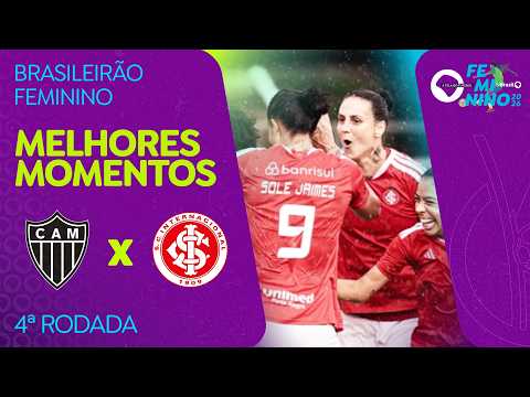 Gols e lances de Atlético Mineiro x Internacional