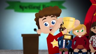 Champion of the Spelling Bee (official) Danny Weinkauf - Songs for Children
