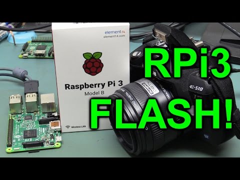 EEVblog #901 - Raspberry Pi 3 Photoflash Problem