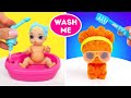 Toys That Love Bath Time! || Baby Bottle House Playset And L.O.L. Surprise Fuzzy Pets Unboxing!