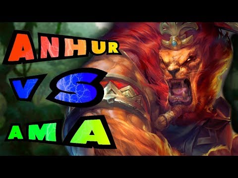How To Deal With Amaterasu Late Game | Anhur DUEL Gameplay