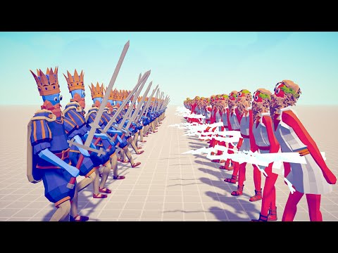 50x BOSS Vs 50x BOSS / Totally Accurate Battle Simulator ( TABS )