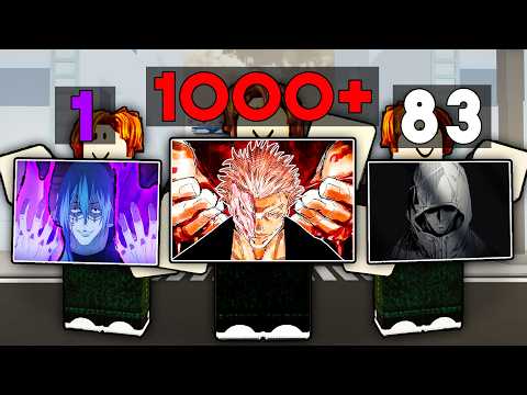 We Choose our MOVESETS by only knowing their AGE, then battle in Jujutsu Shenanigans!