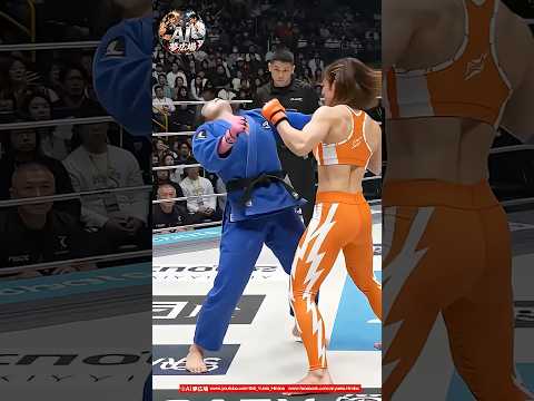 【柔道家の投げ回避からの一撃KO】柔道 vs 総合格闘技 #Judo #MMA #異種格闘技戦