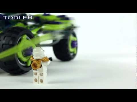 Lego Ninjago 9445 Fangpyre Truck Ambush REVIEW