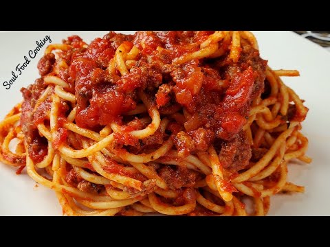 How to Make Spaghetti and Meat Sauce - Spaghetti and Meat Sauce Recipe