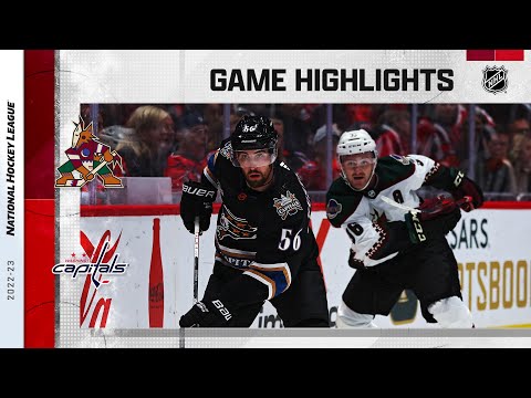 Coyotes @ Capitals 11/5 | NHL Highlights 2022