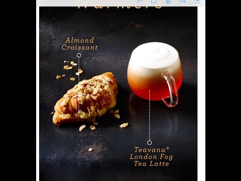 London Fog Latte, Almond Croissant and Tribute