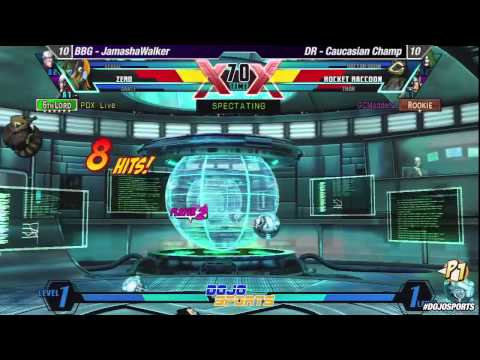 21 - DojosportsW3 UMvC3 - BBG vs DR - JamashaWalker vs Caucasian Champ