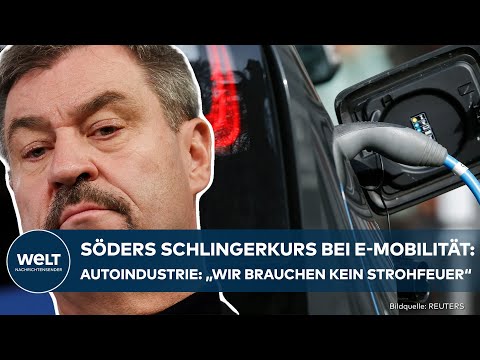 Video Thumbnail: Bundestagswahl 2025 - CSU: "Verbrenner-Söder" will plötzlich E-Auto-Absatz massiv fördern