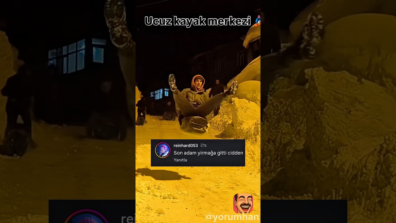 UCUZ KAYAK MERKEZİ DEĞİL, ANTEPTİKA! ⛷️😂