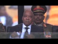 Zuma Booed By FNB Stadium Crowd But Cheers Motlanthe Mbeki