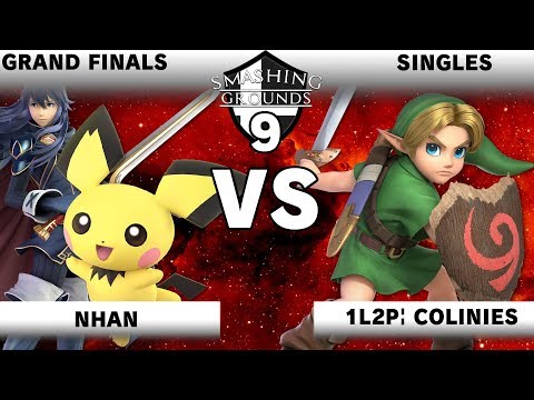Smashing Grounds 9 - Nhan (Pichu, Lucina) Vs. 1L2P | Colinies (Young Link) - Grand Finals - SSBU