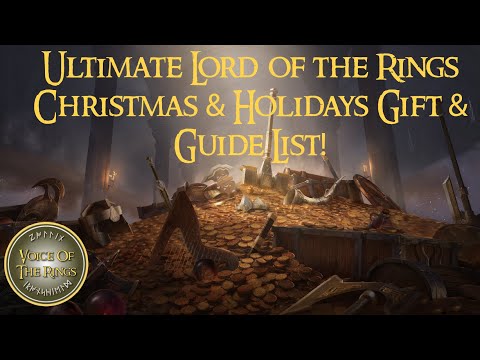 Ultimate Lord of the Rings Christmas & Holidays Gift & Guide List! Tolkien Fans | A LOTR Collection.