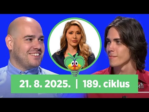 Slagalica 21.8.2025. | 189. ciklus