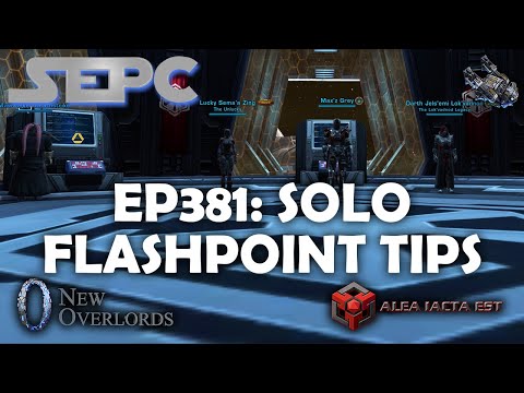 SWTOR Escape Pod Cast 381: Solo Flashpoint Tips