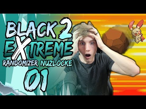 A PLUSLE KILLED ME!?! | Pokemon Black 2 EXTREME Randomizer Nuzlocke Part 1