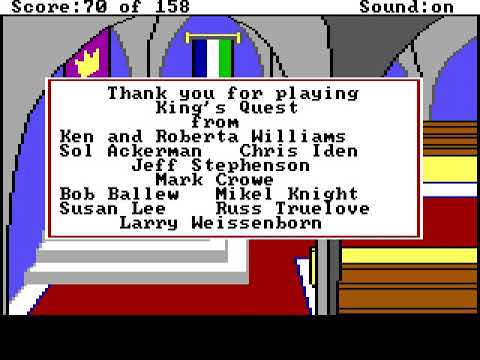 [TAS] [Obsoleted] DOS King's Quest: Quest for the Crown by DrD2k9 in 00:15.85