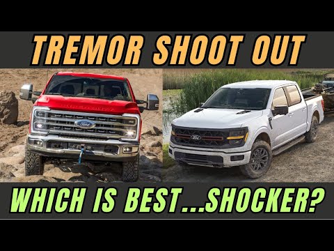 2025 Ford F-150 vs F-250 Tremor 5.0l V8 vs 7.3l V8 which is better value truck? Big shocker!