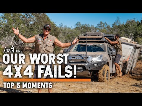 🔥 TOP 5 4X4 FAIL MOMENTS — When Australian 4WDing goes wrong!