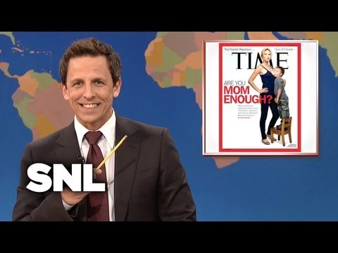 Weekend Update: Really!?! Time Magazine's Picture of a Mother Breast Feeding - SNL